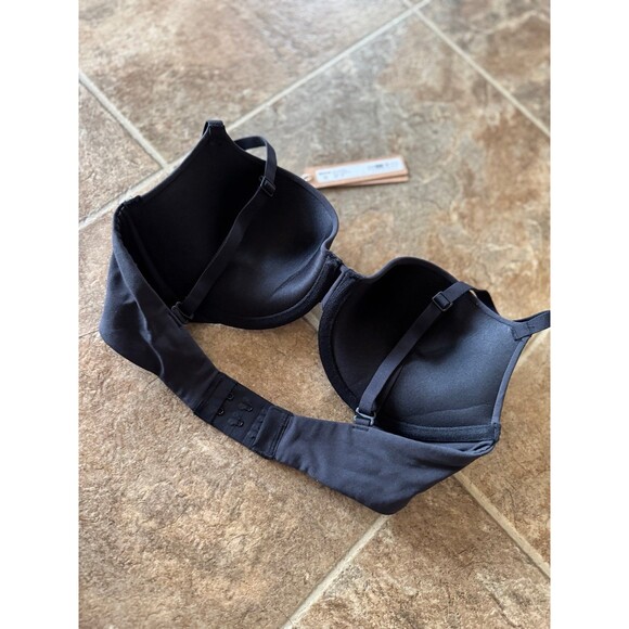 Skims Fits Everybody Push-up Demi Bra Onyx Size 30D - Picture 5 of 7